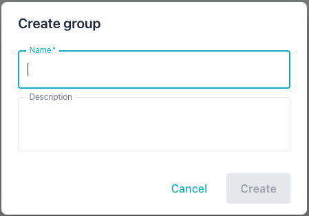 Adding a group